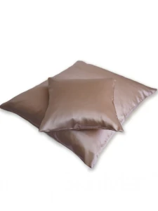 Giove Poszewka jedwabna 50x60 cm - różowe złoto 100% jedwab satynowy