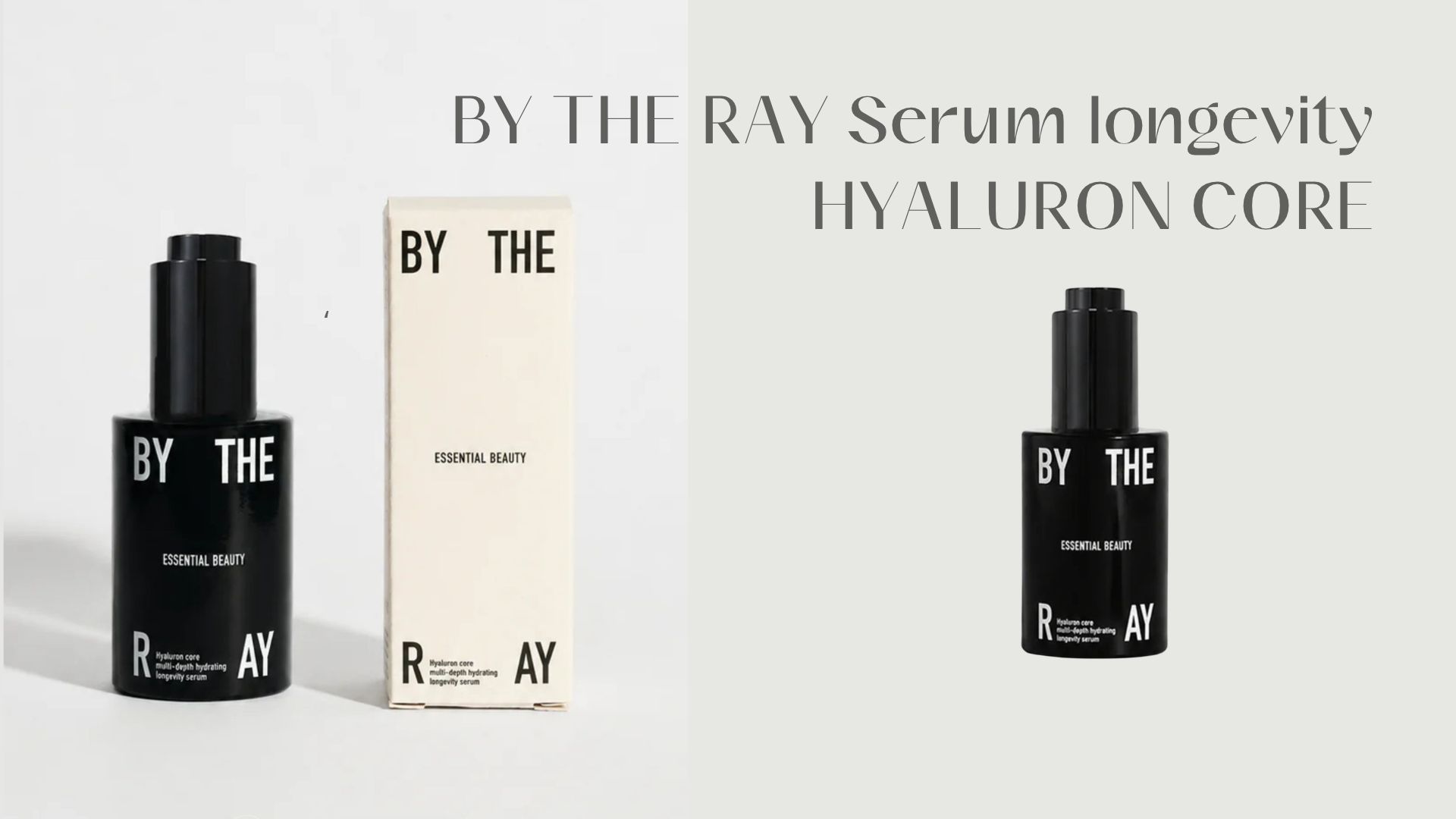 BY THE RAY Serum longevity HYALURON CORE 30 ML