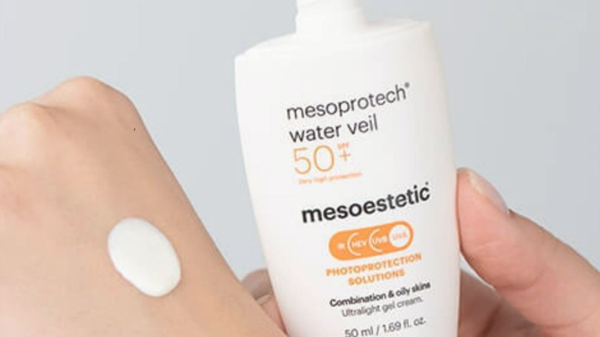 Mesoestetic Mesoprotech Water Veil SPF 50+ ultralekki krem fotoprotekcyjny