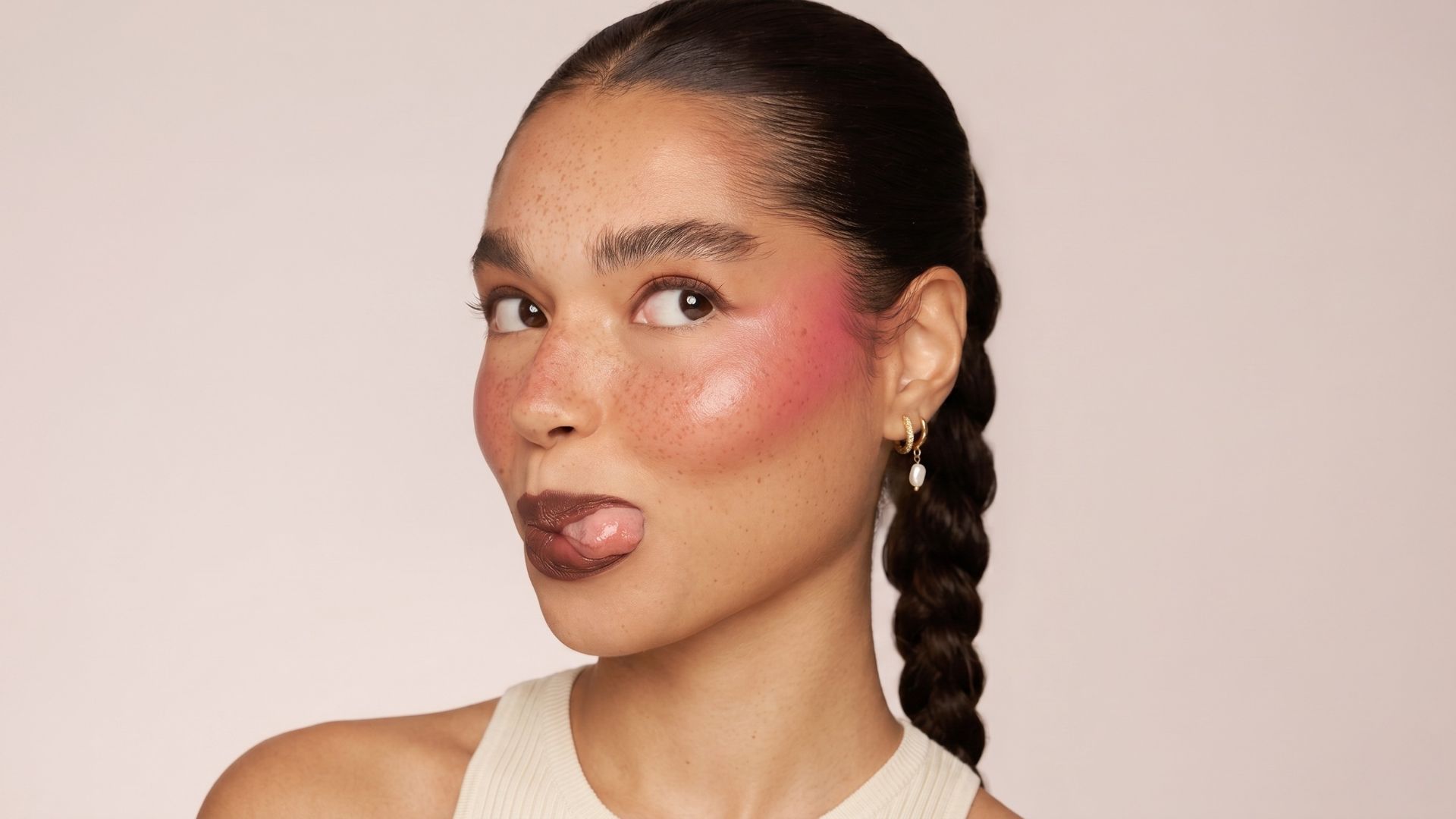 watercolor blush girl blush esthetic makeup